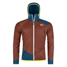 Veste softshell ORTOVOX SW COL BECCHEI HYBRID JKT M (clay orange) homme