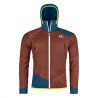 Softshell jakke Ortovox SW COL BECCHEI HYBRID JKT M (clay orange) herre