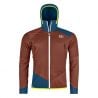 Softshell-takki Ortovox SW COL BECCHEI HYBRID JKT M (clay orange) miehet