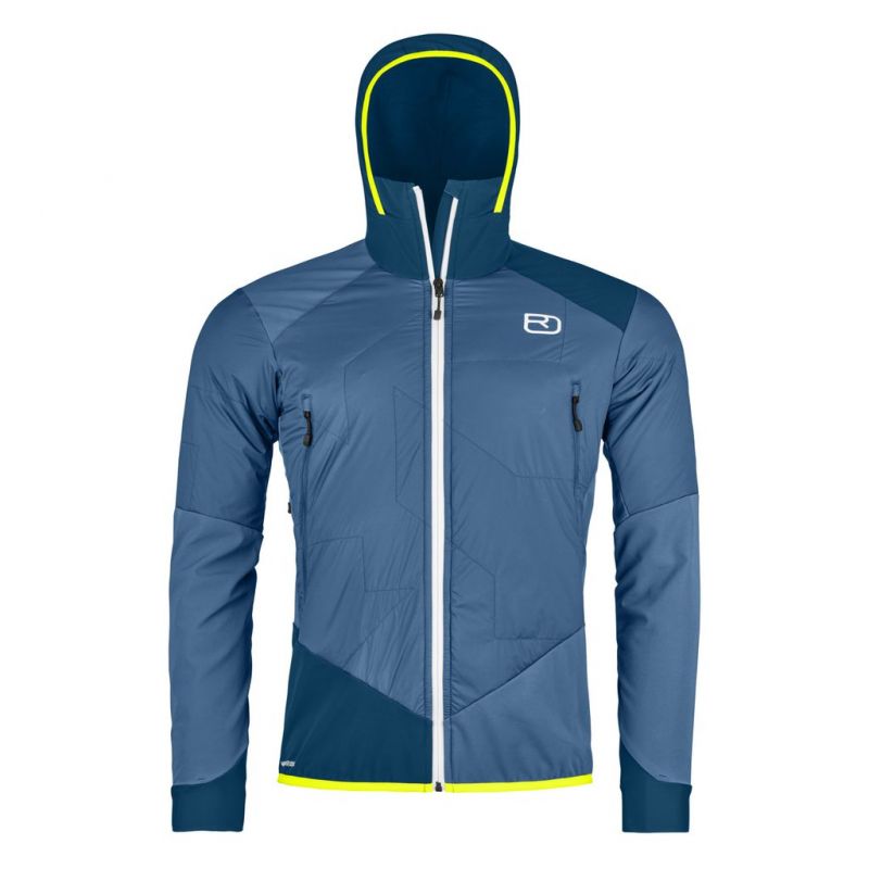 Softshell jacket Ortovox SW COL BECCHEI HYBRID JKT M (mountain blue) men