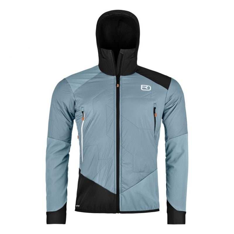 Softshell jack Ortovox SW COL BECCHEI HYBRID JKT M (glacier grey) heren