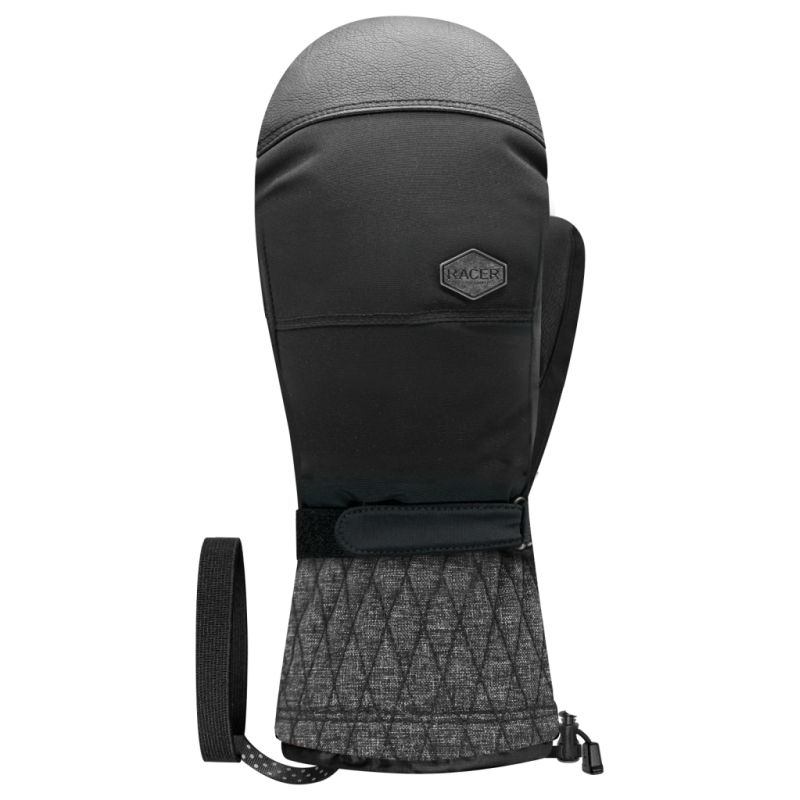 Ski mittens Racer MELY 7 (Black Grey) Women