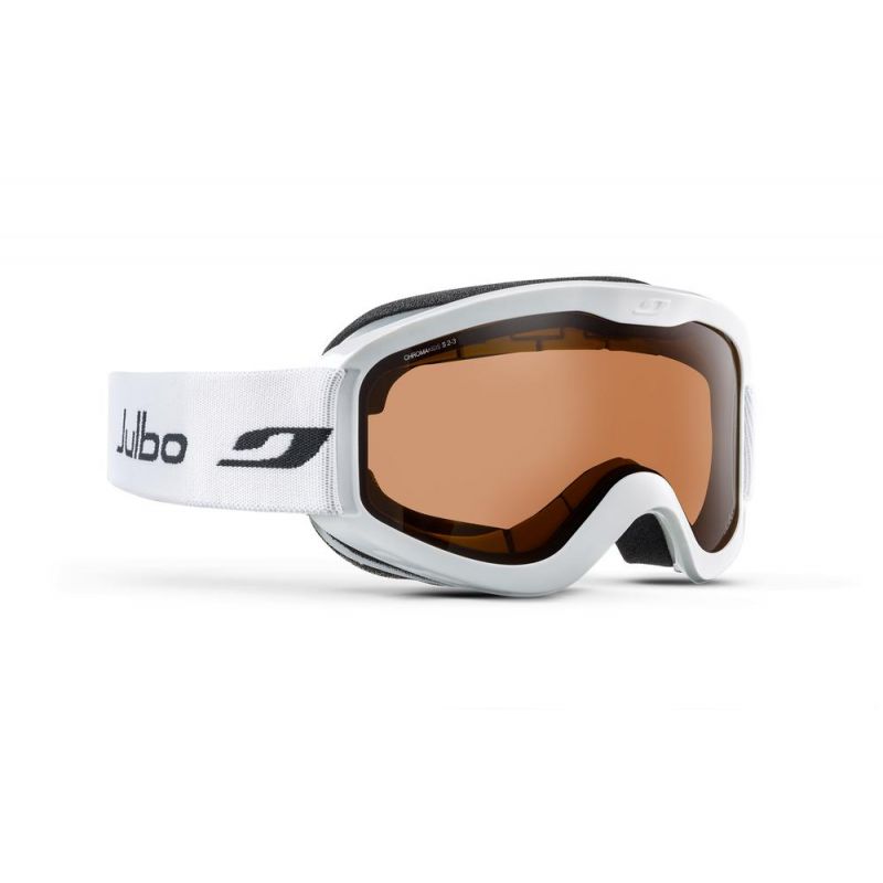 Hiihtomaski Julbo PROTON OTG (VALKOINEN KIILTÄVÄ - Chroma kids) Lapset