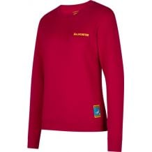 Sweat LA SPORTIVA Climbing on the Moon Sweatshirt M (Fucsia/Giallo) Homme