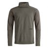 FLEECE CORD HOODIE M donkergrijs bruin