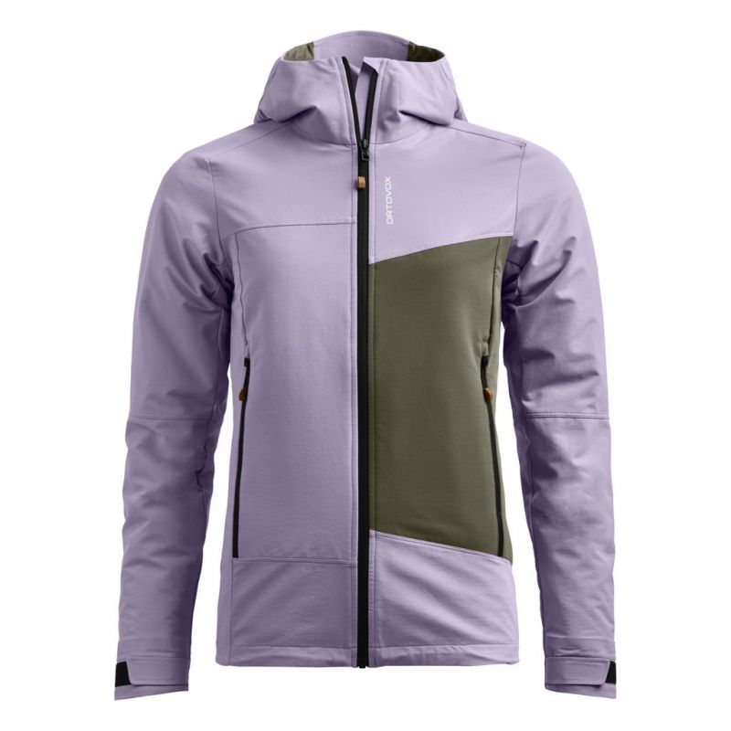 Giacca softshell Ortovox SECEDA SOFTSHELL JACKET W (lush lavender) donna