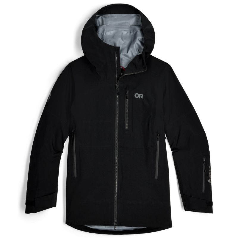 Vedenpitävä takki Outdoor Research Men's Hemispheres Team Gore-Tex 3L Jacket (Black) Miehet