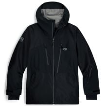 Vedenpitävä takki Outdoor Research Men's Powderverse Jacket (Black) Miehet