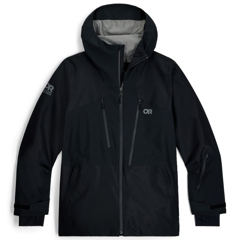 Giacca impermeabile Outdoor Research Men's Powderverse Jacket (Black) Uomo 