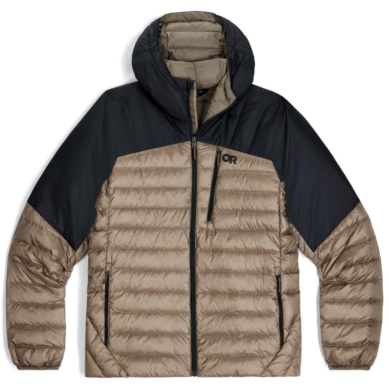 Doudoune Outdoor Research Men's Helium Down Hoodie (Sable/Black) Herren