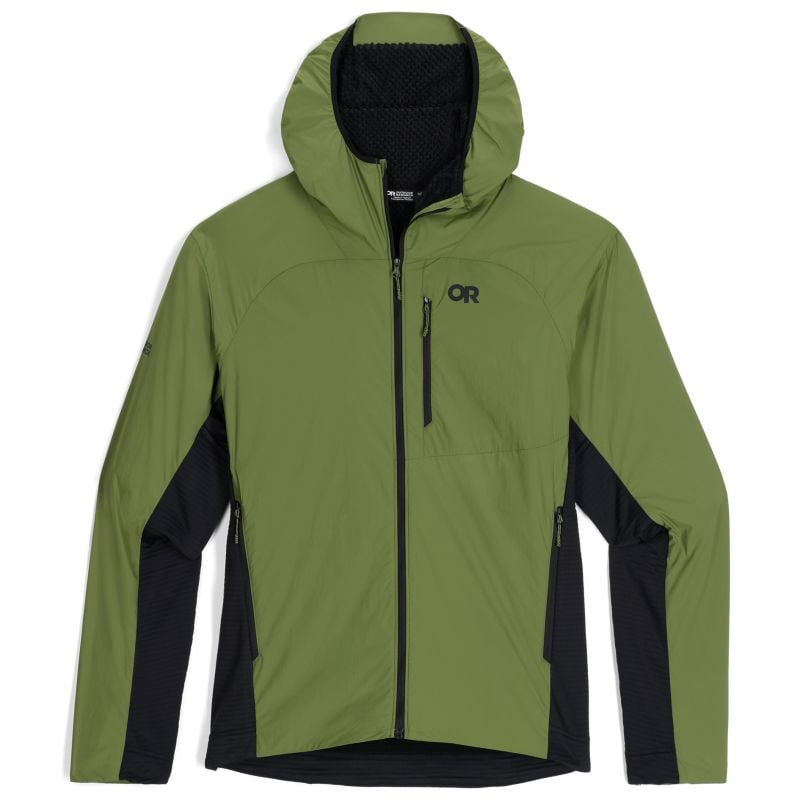 Takki Outdoor Research Men's Deviator Hoodie (Willow/Black) Miehet