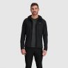 Outdoor Research Sudadera Deviator para Hombre (Negro Sólido)