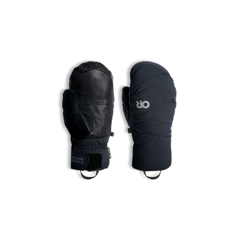 Mittens Outdoor Research Stormbound GORE-TEX Down Mitts (Black)
