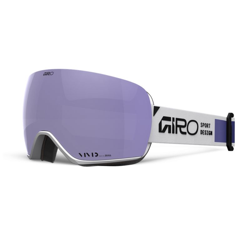 Masque de ski GIRO ARTICLE II Slide (White, écran Vivid Haze + Infrared) Mixte