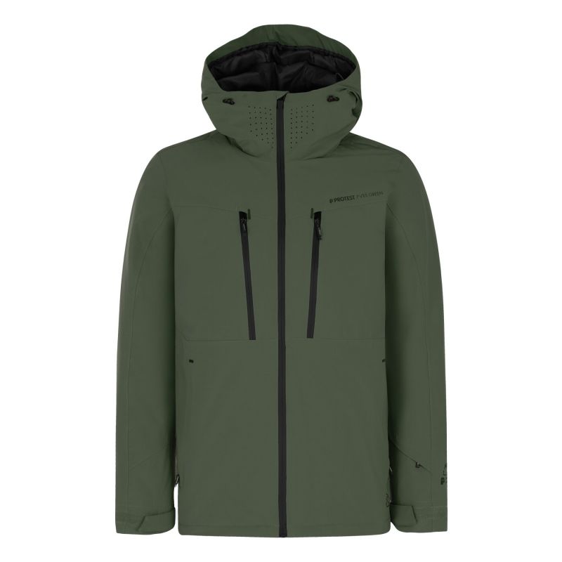 Skijakke Protest PRTTIMOTHY (Kale Green) herre