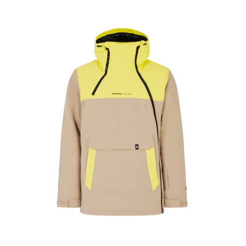Freeride jacket Protest PRTLado snowjacket (Lime Splash)