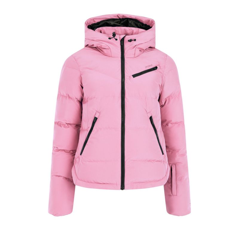 Hiihtotakki Protest PRTLUCID snowjacket (Vintage Pink) naisille