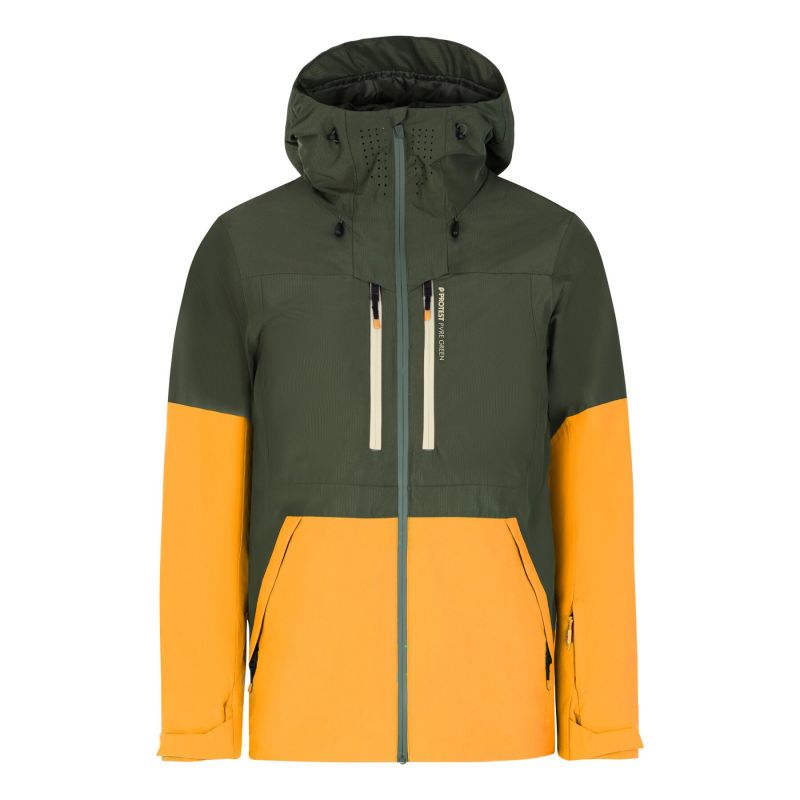 Skijakke Protest PRTZoot snowjacket (Karamellgul) herre