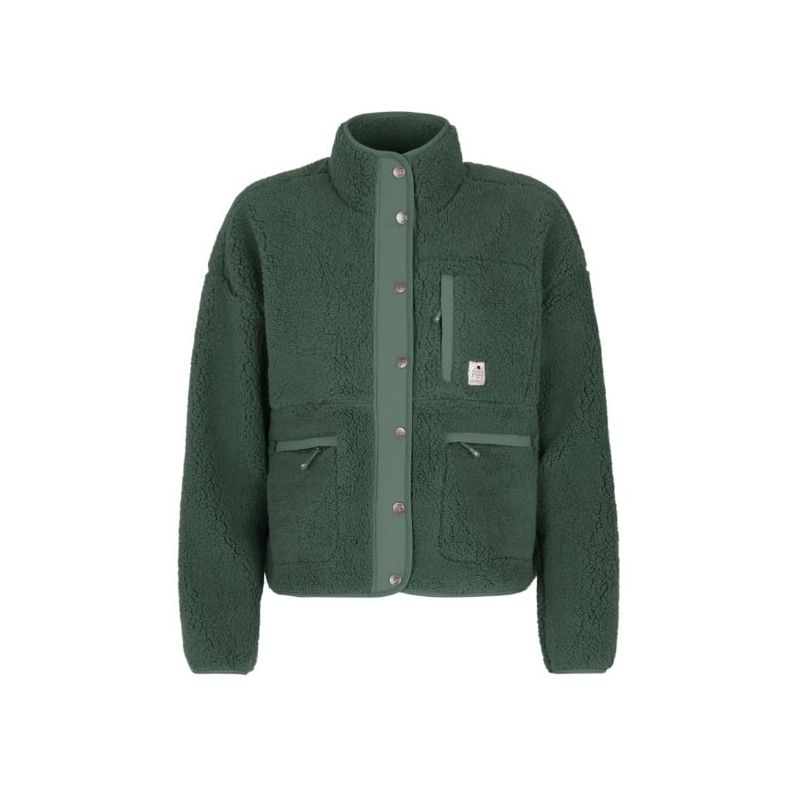 Fleece Protest PRTLUX outdoor fullziptop (thyme) women