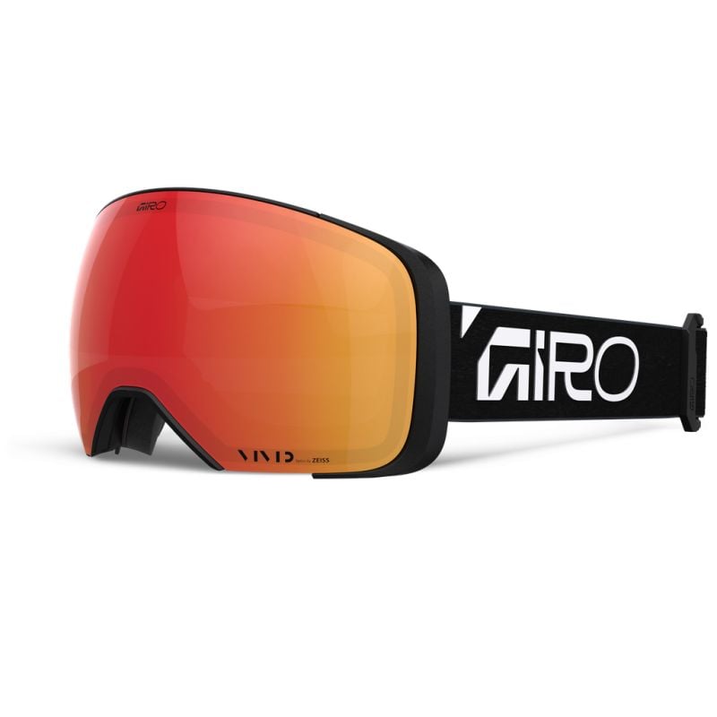 Ski goggles GIRO COMP Wordmark (Black, vivid Ember+infrared lens) Unisex