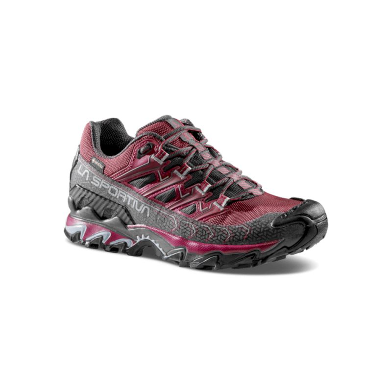 Zapatos de Trail La Sportiva Ultra Raptor II Mujer GTX Rojo Ciruela/Carbono (Rojo Ciruela/Carbono)