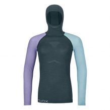 Technical top Ortovox 120 COMP LIGHT HOODY W (dark arctic grey) women
