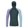 Langermet hettegenser Ortovox 120 COMP LIGHT HOODY W (mørk arktisk grå)