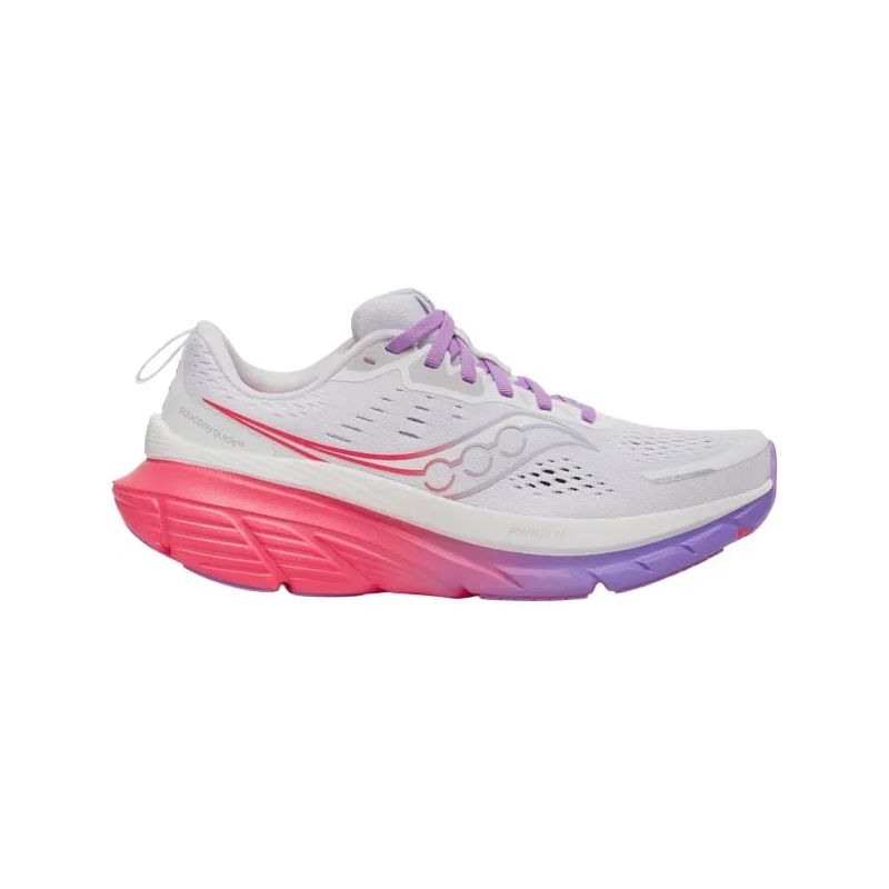 Laufschuhe Saucony GUIDE 18 (WEISS/KROKUS) Damen