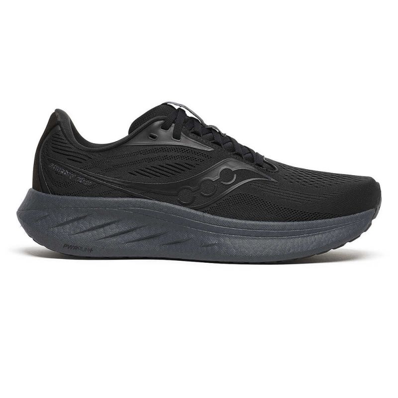 Saucony RIDE 18 - BLACK/SHADOW ()