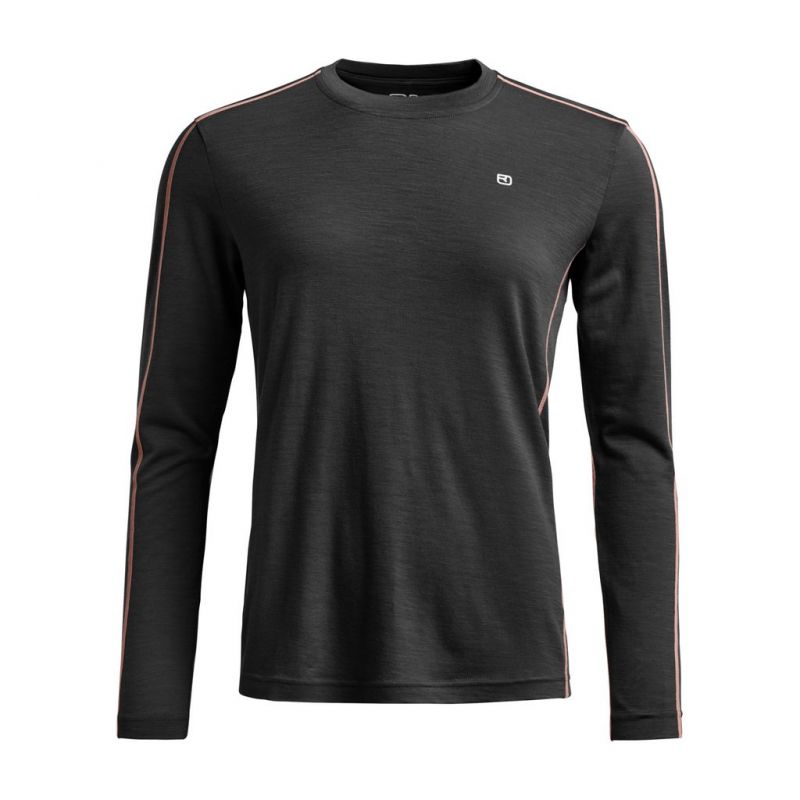 Ortovox 185 ROCK'N'WOOL LONG SLEEVE W (nero corvino)
