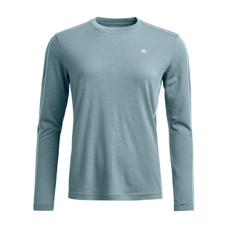 Sous vêtement technique ORTOVOX 185 ROCK'N'WOOL (icy shore) femme