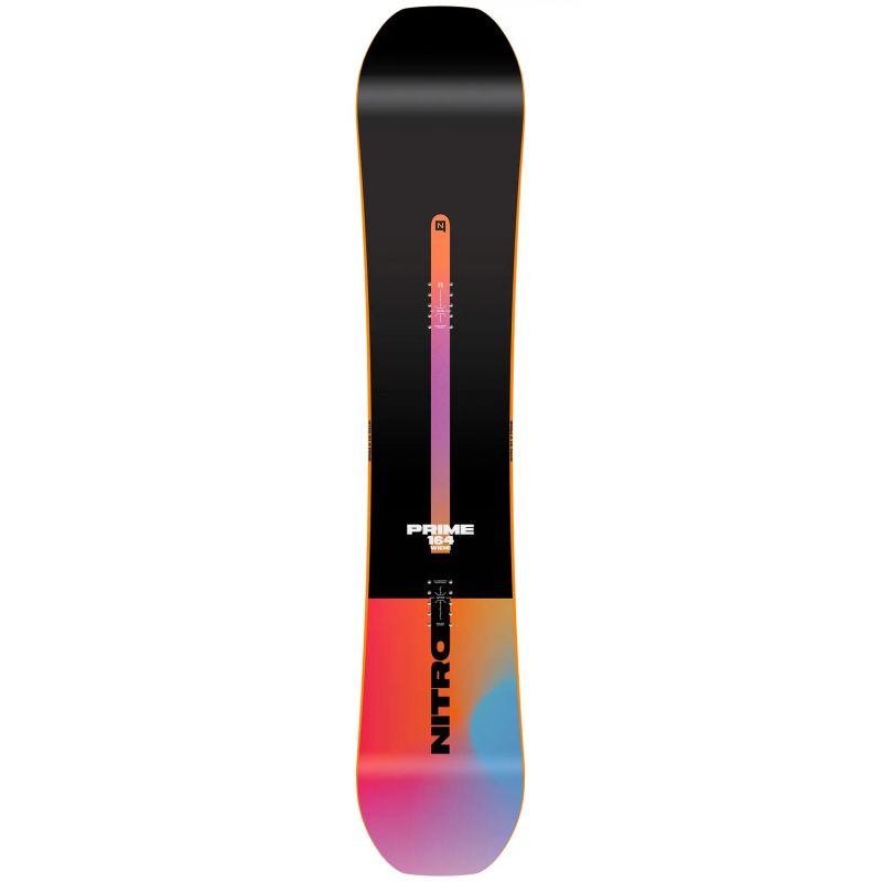 Snowboard all mountain NITRO PRIME CHROMA CAM-OUT W. (Svart/Rød) Herre - 2026