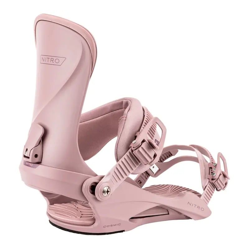 Snowboard bindings NITRO COSMIC (Pink) Women - 2026