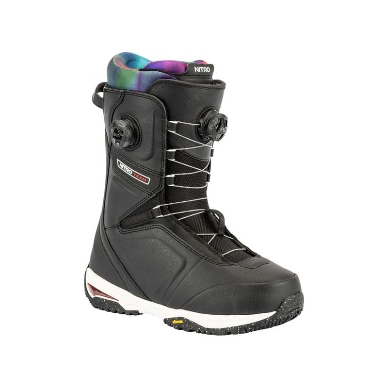Snowboard boots NITRO TEAM BOA (BLACK-TIE DYE) -2026