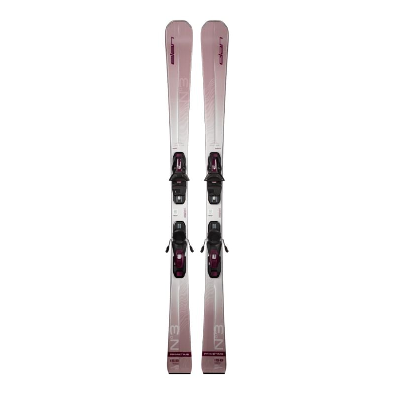 Pack esquís alpinos pista Elan PRIMETIME N°3 W + Fijaciones SX EL 9.0 (Rosa) Mujer - 2026