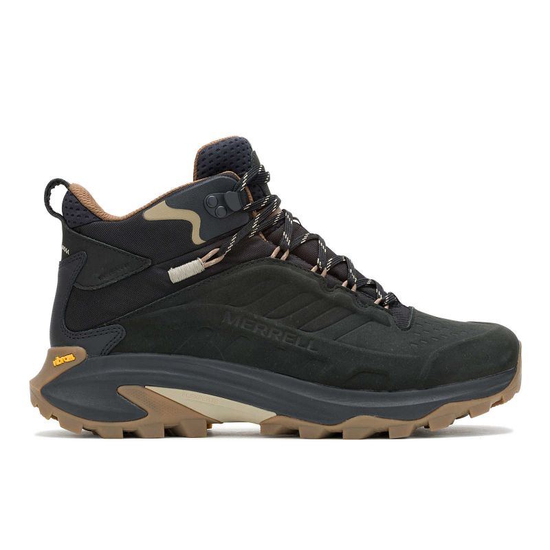 Wanderschuhe Merrell MOAB SPEED 2 LTR MID WP (SCHWARZ) Damen