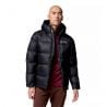 Columbia Chaqueta con capucha de plumón Cloudview (Negro)
