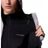 Fleece Columbia Arctic Crest Bonded Full Zip (Lavender Pearl,Black) Women