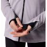 Fleece Columbia Arctic Crest Bonded Full Zip (Lavender Pearl,Black) Women