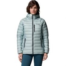 Untuvatakki Columbia Arctic Crest Down Hooded Jacket (Crushed Blue) Naisille