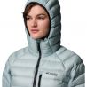 Columbia Chaqueta con capucha de plumas Arctic Crest (Azul Aplastado)