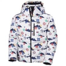 Skidjacka Helly Hansen KVITFJELL RACE PUFFY JACKET (WHITE OLYMPICS) herr