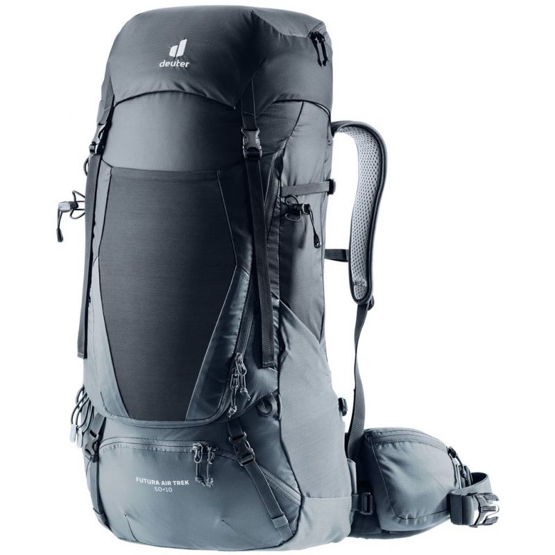 Trekking backpacks Deuter Futura Air Trek 50+10 (black-graphite)