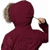 Hiihtotakki Columbia Bird Mountain III Insulated Jacket (Rich Wine) Naisille