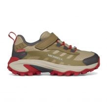 Vaelluskengät tarrakiinnityksellä Merrell MOAB SPEED 2 LOW A/C WTPRF (COYOTE) Junior