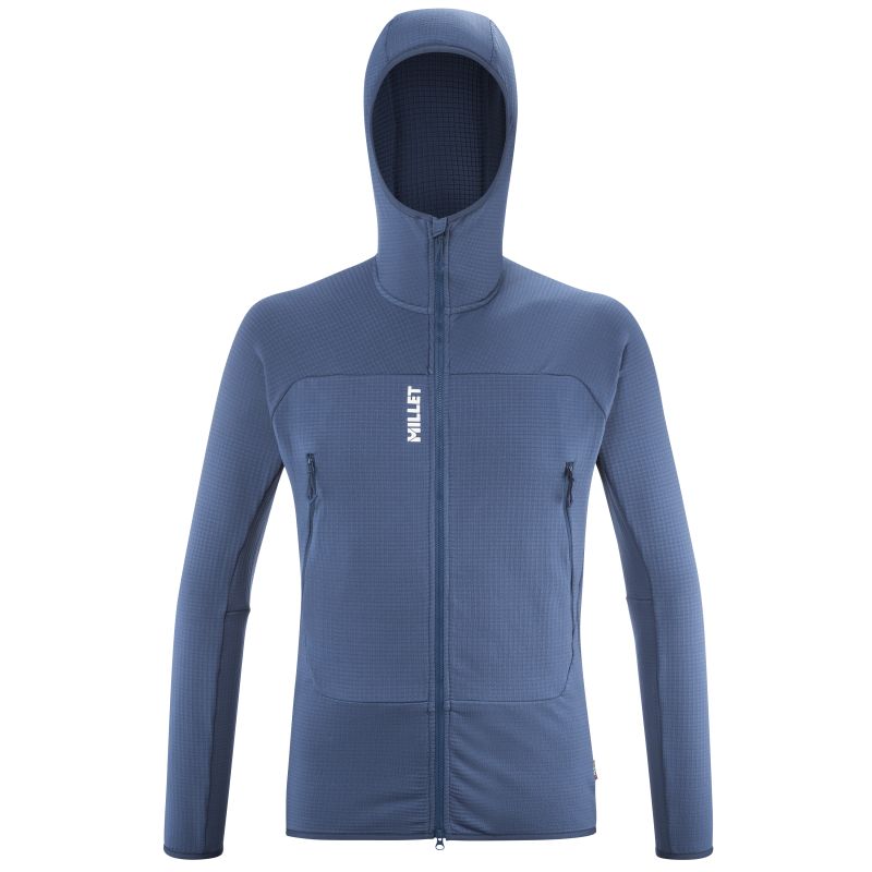 Fleece Millet FUSION GRID HOODIE M (TUMMA DENIM) Mies