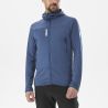 Polar fleece Millet FUSION GRID HOODIE M (DARK DENIM) Herr