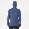 Polar fleece Millet FUSION GRID HOODIE M (DARK DENIM) Miehet