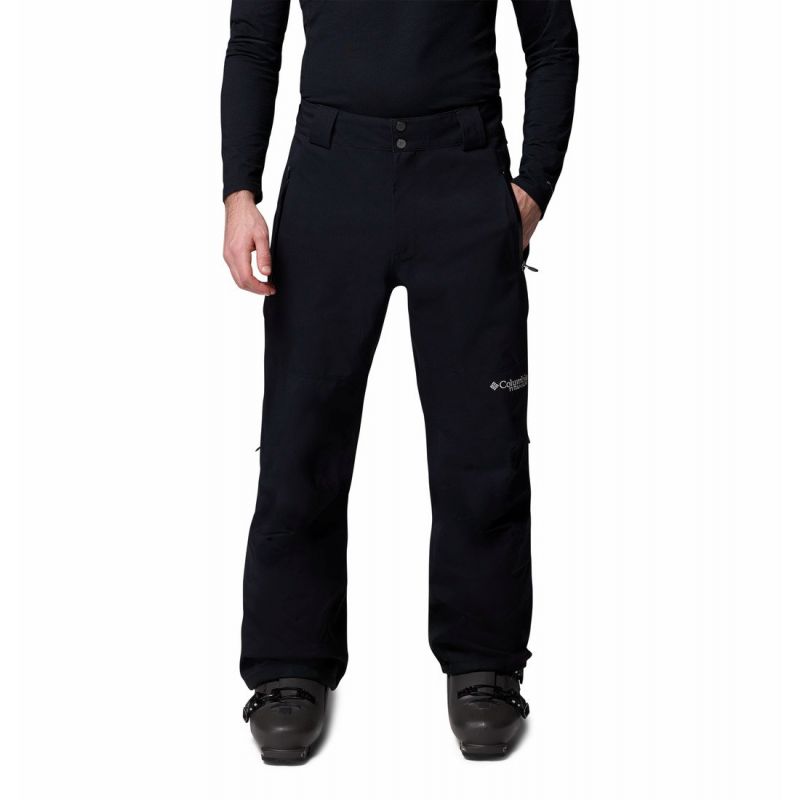 Pantaloni da sci impermeabili Columbia Platinum Peak II 3L (Nero) Uomo