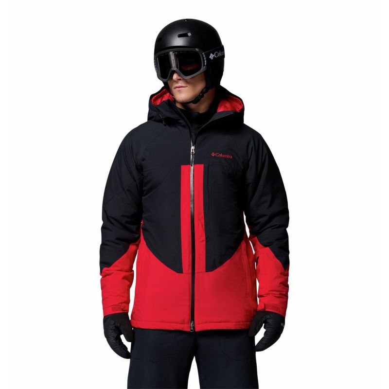 Skijakke Columbia Powder Prime (Mountain Red/Black) Herre